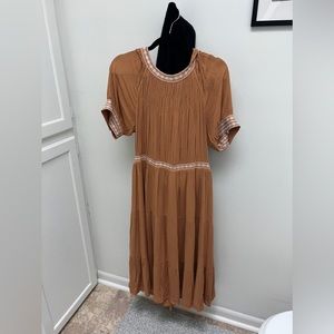 Tan/Mustard dress